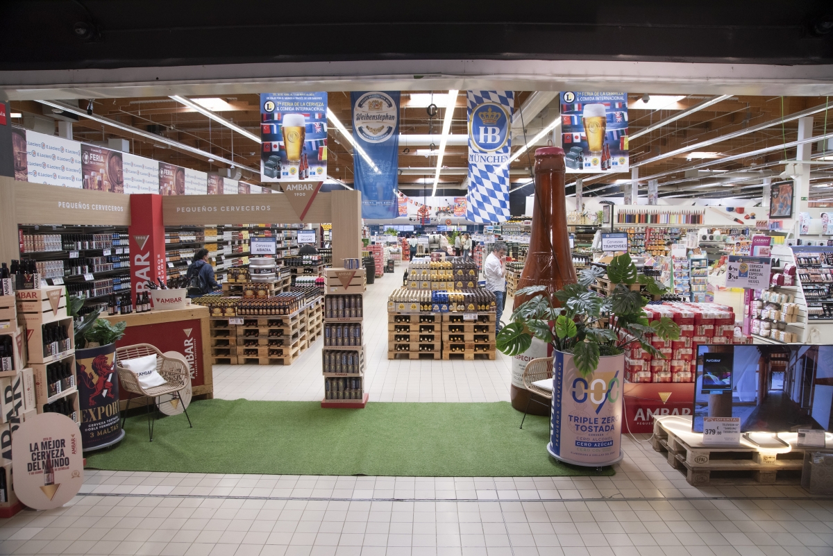 E. Leclerc Pamplona celebra la 7ª Feria de la Cerveza & Comida Internacional