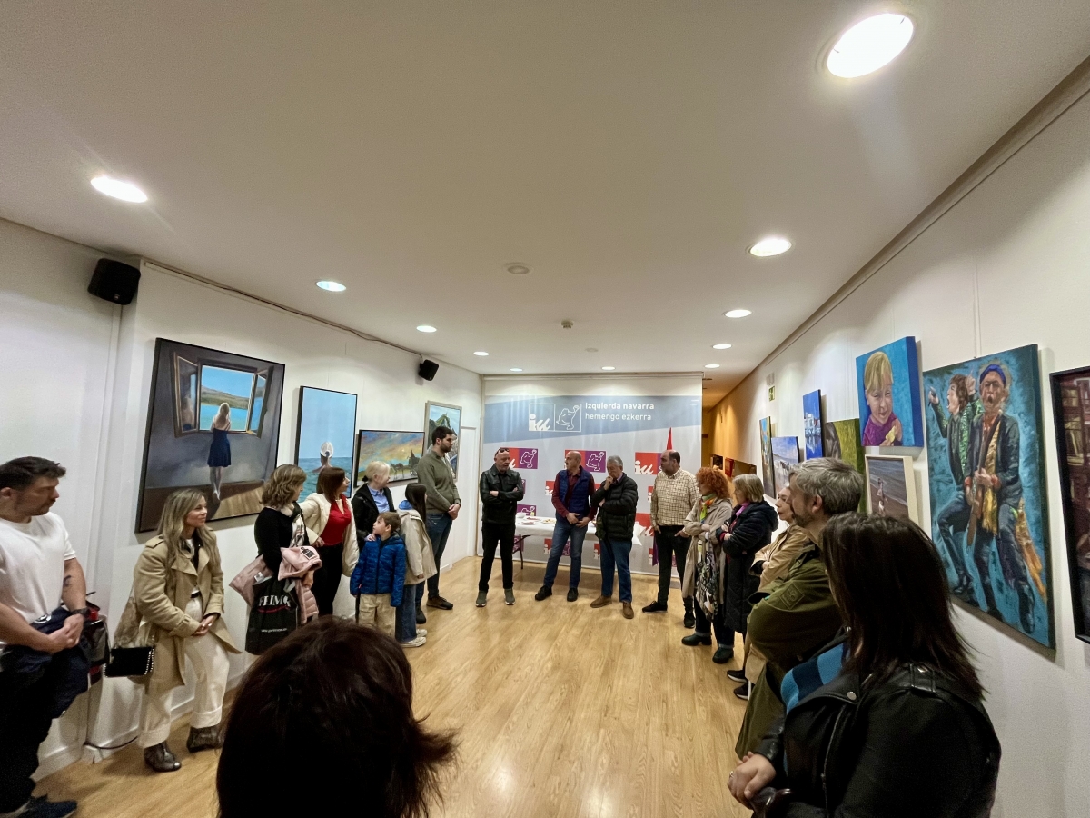 Éxito de público en la inauguración de la exposición “El arte como revancha” de Jorge Giménez Freire en la sede de IUN