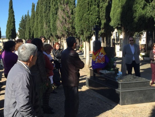 El PSN de Fustiñana rinde homenaje a los fusilados y represaliados del franquismo
