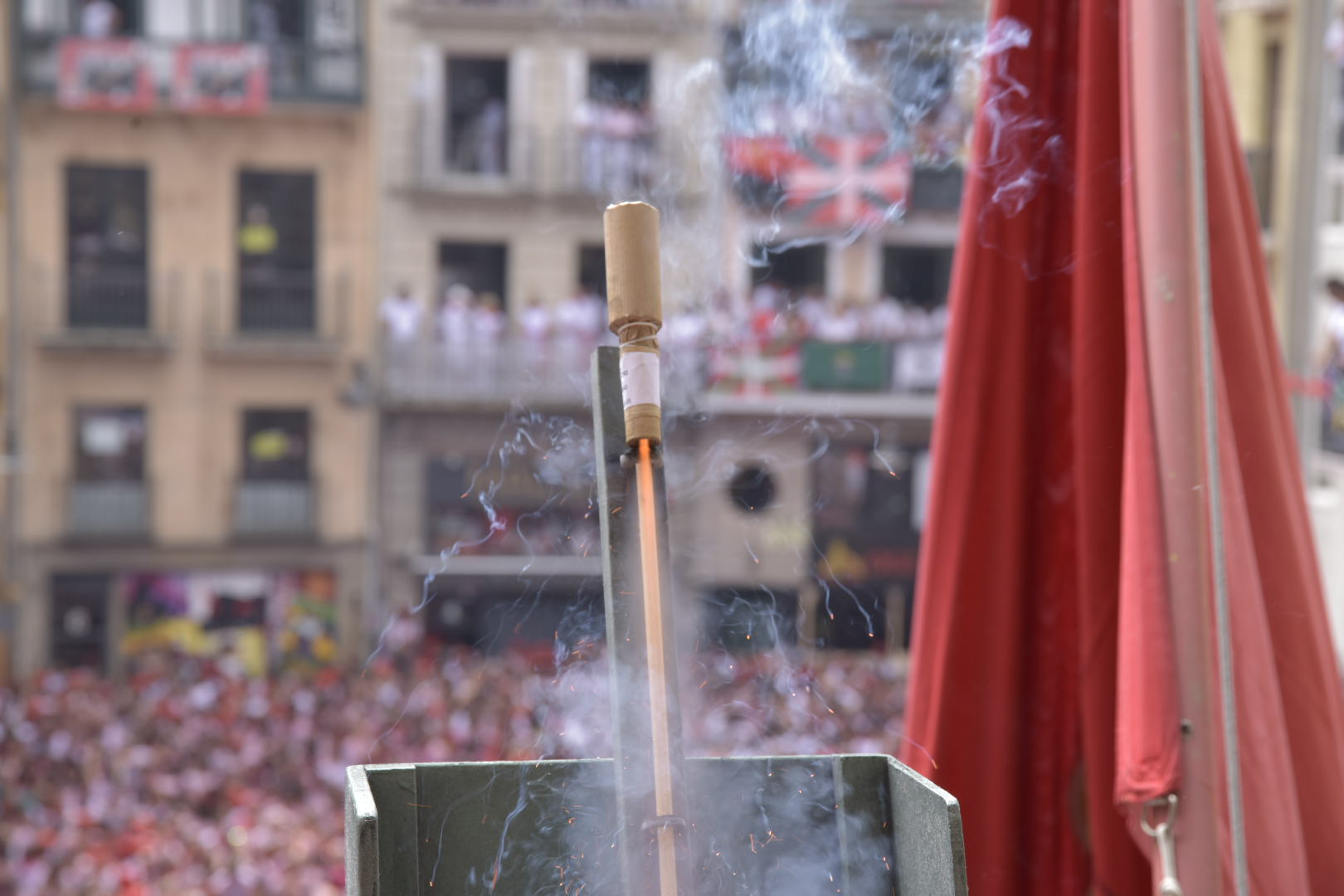 Los colegios de Pamplona tienen hasta el 29 de mayo para optar a lanzar el 'Txupinazo Txiki' en San Fermín