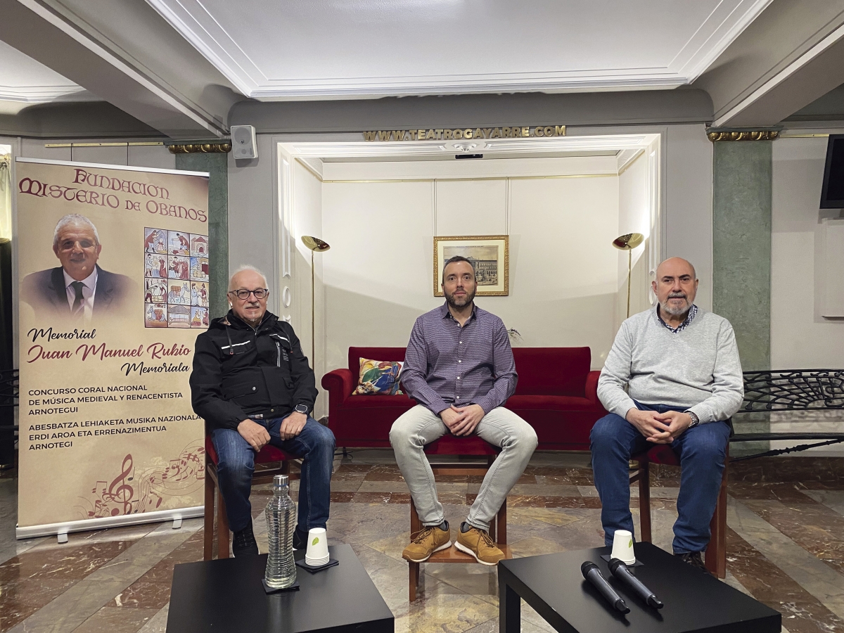 Obanos acoge la VI edición del Concurso Coral Nacional de Música Medieval y Renacentista Arnotegui