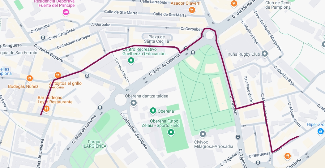 Una Kalejira de gigantes recorrerá La Milagrosa por sus fiestas este sábado