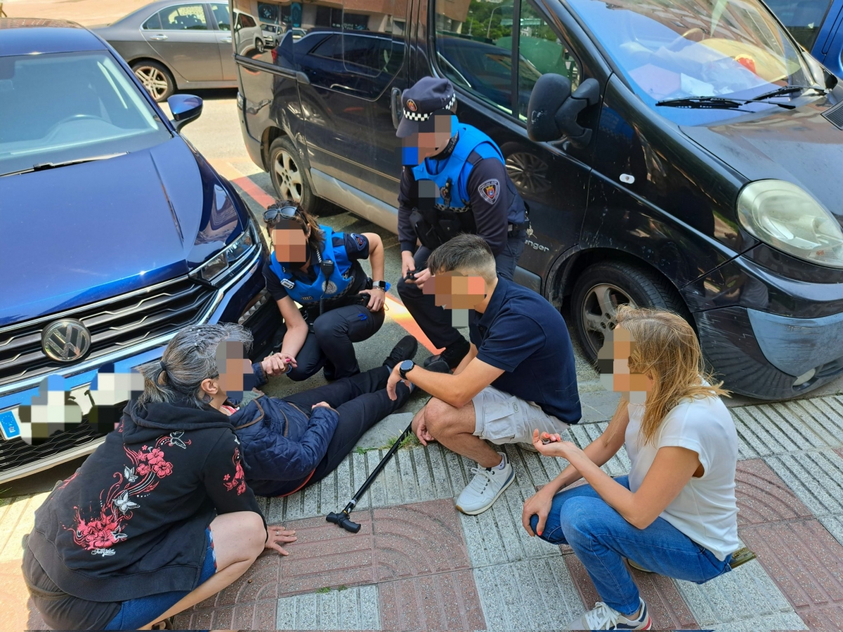 Final feliz tras cinco horas de angustia: la anciana desaparecida en San Jorge fue localizada en Echavacoiz