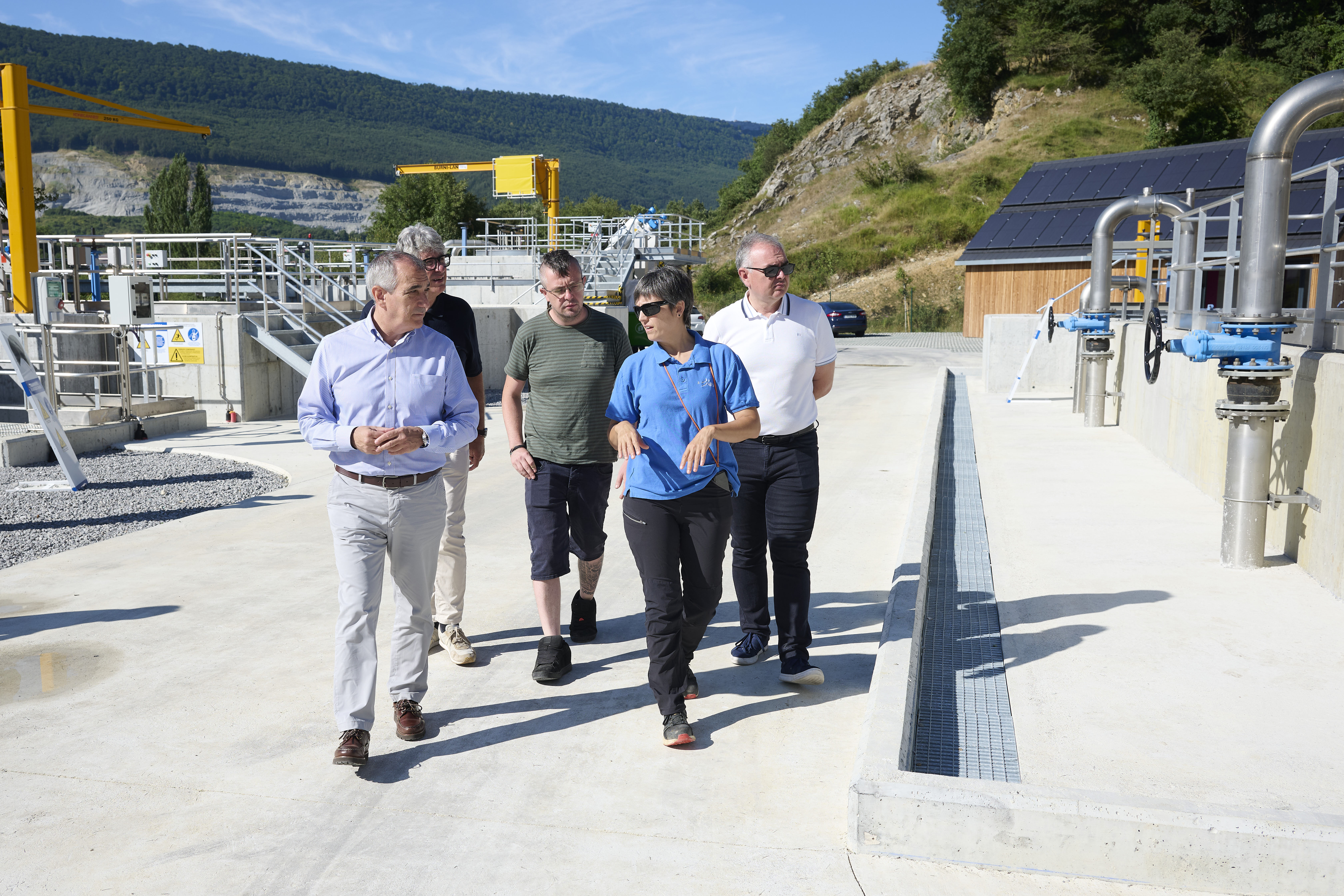 Nueva depuradora de Olazagutia: 2,8 millones para calidad del agua  y sostenibilidad  