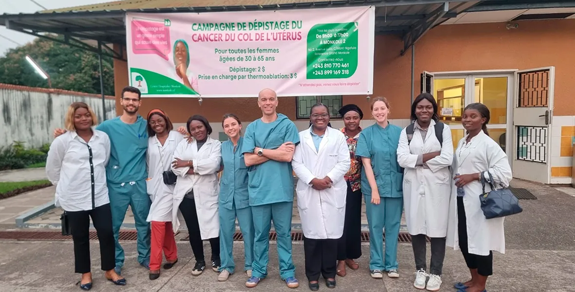 Tres de cada diez mujeres cribadas en el Congo presentan infección por virus del papiloma, según datos del proyecto Elikia