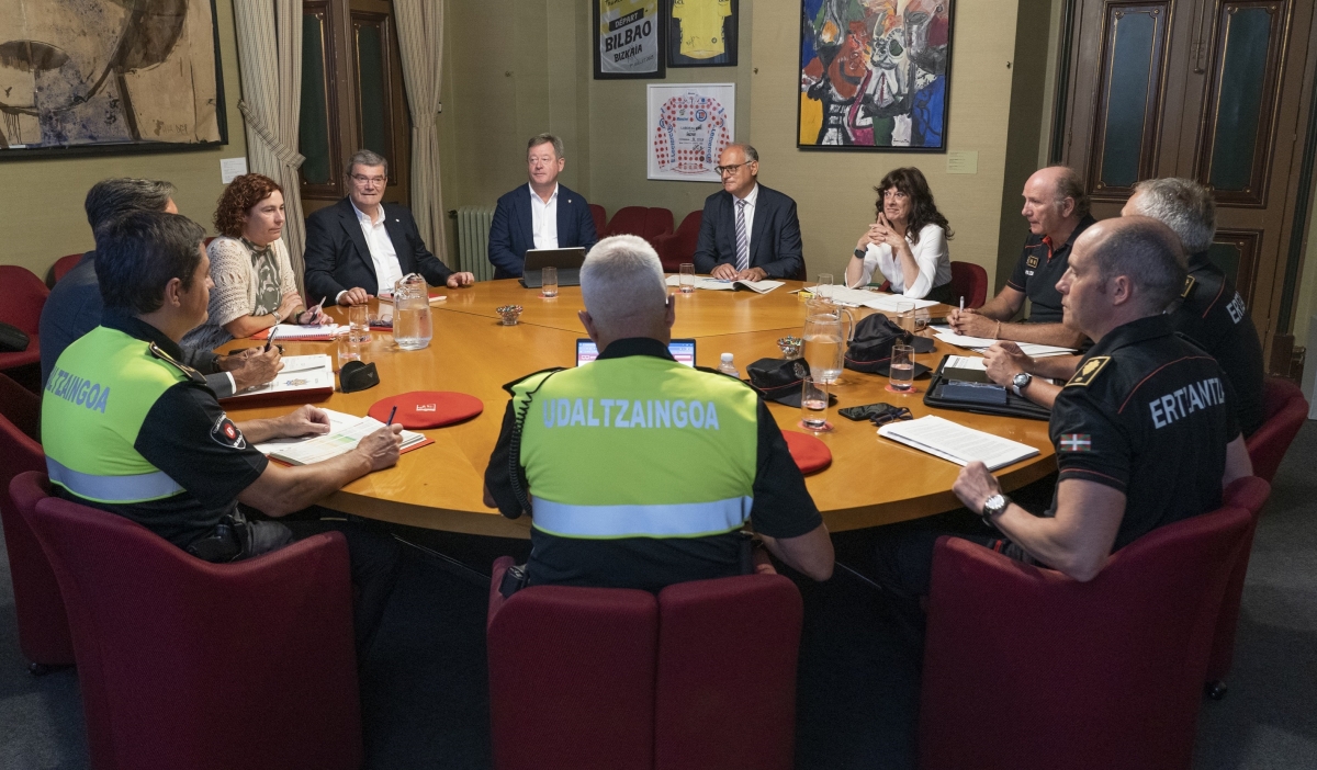 Bilbao se prepara para la Aste Nagusia con un despliegue de seguridad reforzado