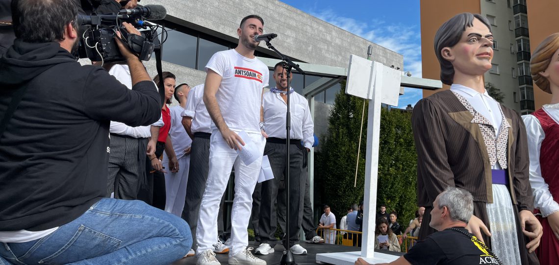 Ansoáin se prepara para elegir al lanzador del cohete de sus fiestas: tres candidaturas se disputan el honor