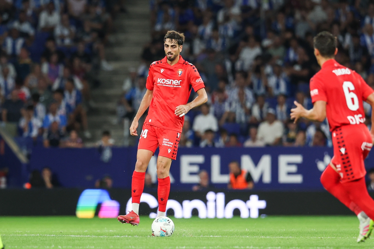 Osasuna se marcha de vacío en un partido que pudo empatar ante el Espanyol (1-0)