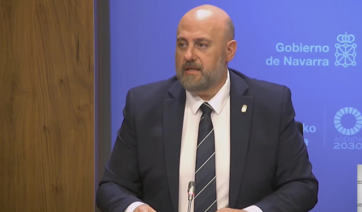 Arasti pide prudencia sobre la rebaja del IRPF anunciada por Chivite  y remite a la negociación en la mesa fiscal