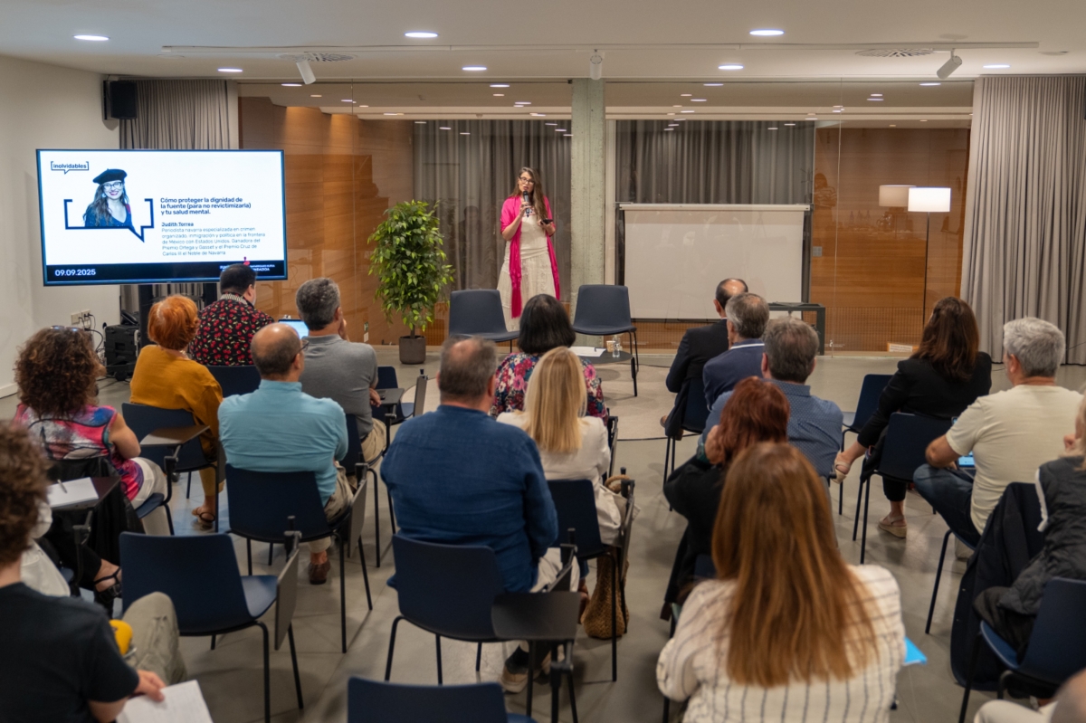 Judith Torrea: “Contar el horror y sobrevivir a él es uno de los grandes retos del periodismo” 