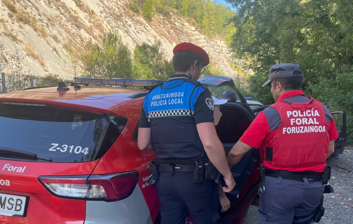 Detenido en Huarte por violar una orden de alejamiento con respecto a su ex pareja