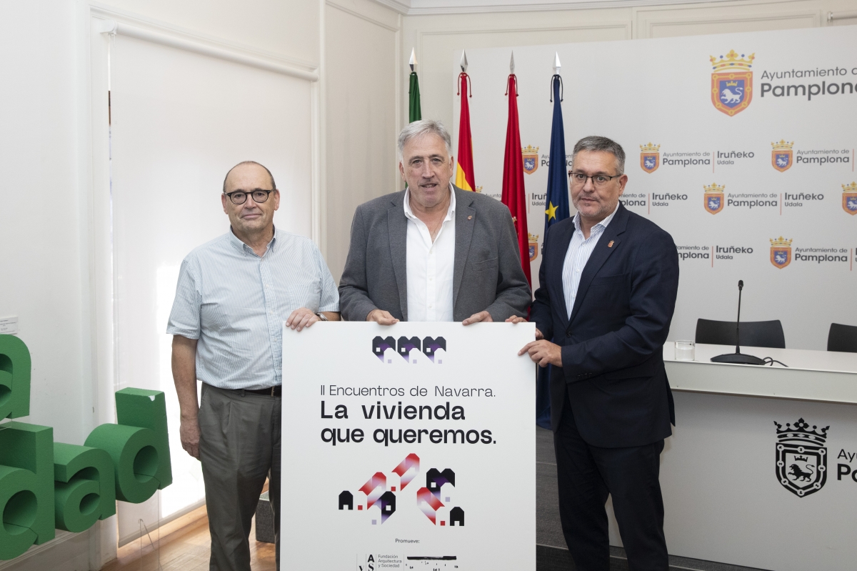 Pamplona se prepara para ser el epicentro del debate sobre la vivienda, en unos encuentros impulsados por Patxi Mangado