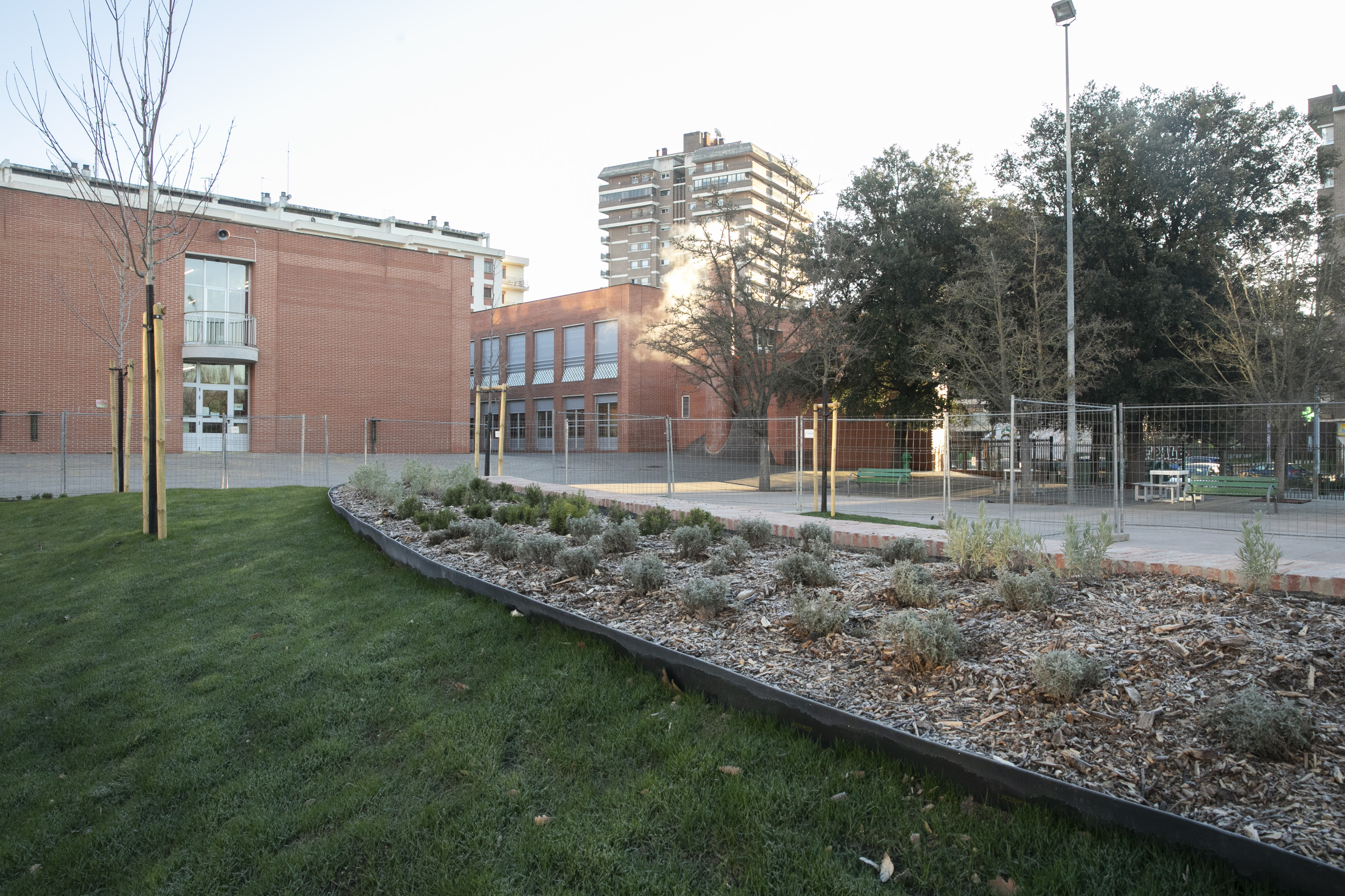 Pamplona fomenta la renaturalización de patios escolares con un proceso participativo abierto a la comunidad educativa