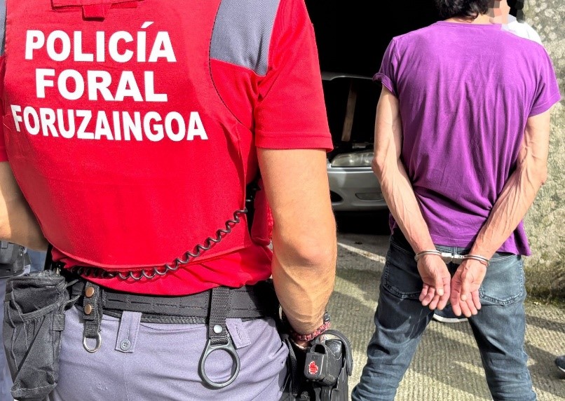 Policía Foral ha detenido a 27 personas y ha atendido 41 accidentes de tráfico este fin de semana, con un fallecido