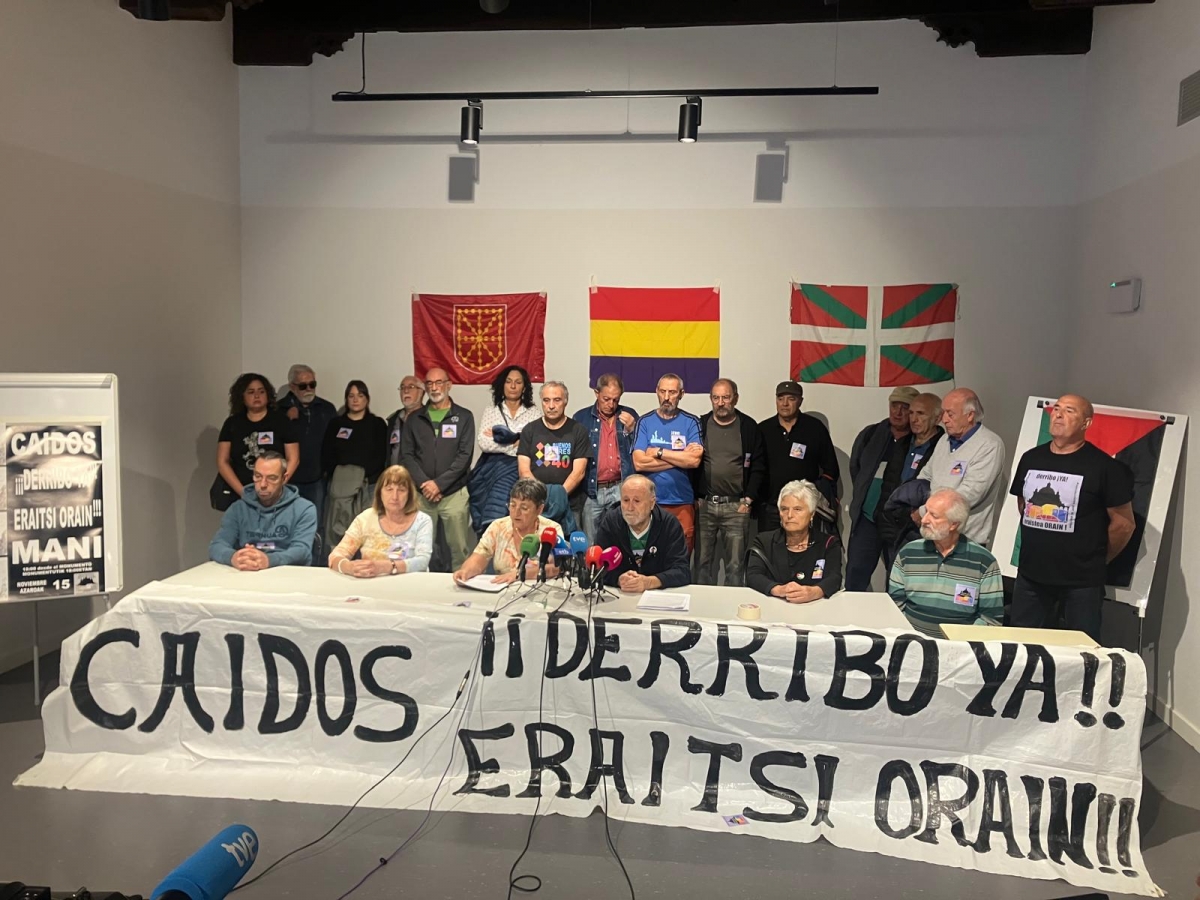 Asociaciones memorialistas convocan una manifestación el 15 de noviembre para exigir el derribo de los Caídos
