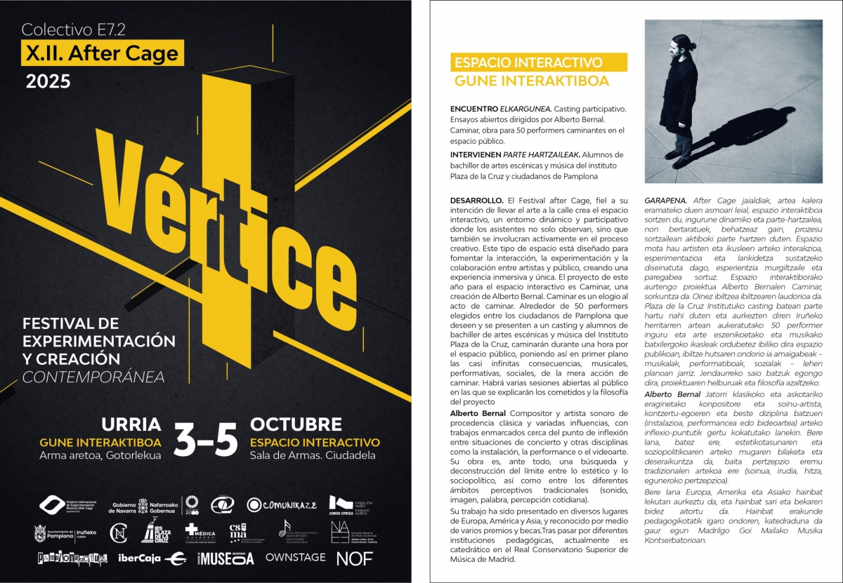 Se buscan 50 voluntarios para hacer una obra musical colectiva con el Festival After Cage