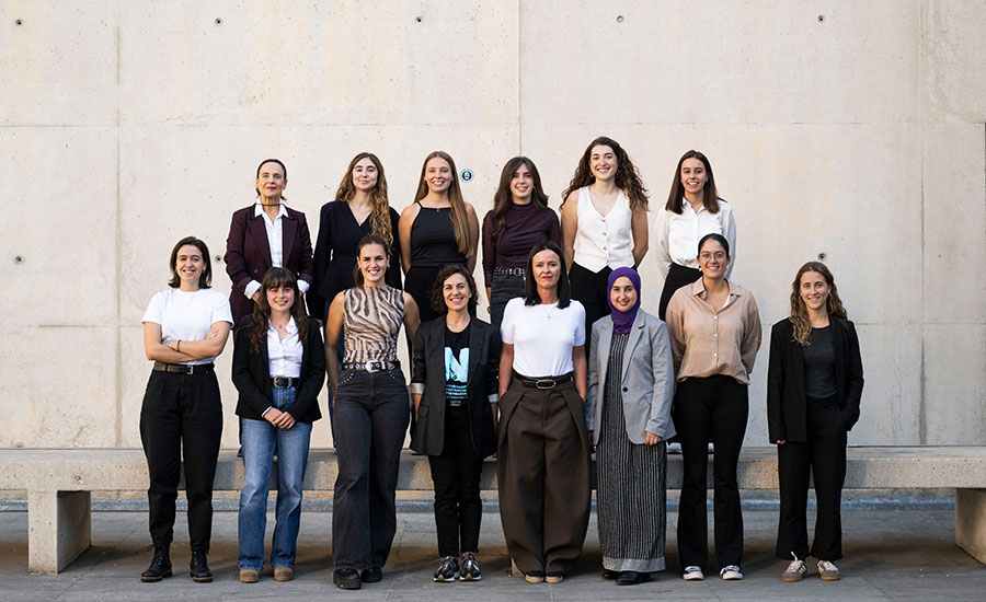 Asmae Ahdadi y Ane Legarda ganan el concurso de pósteres de la Cátedra Mujer, Ciencia y Tecnología de la UPNA