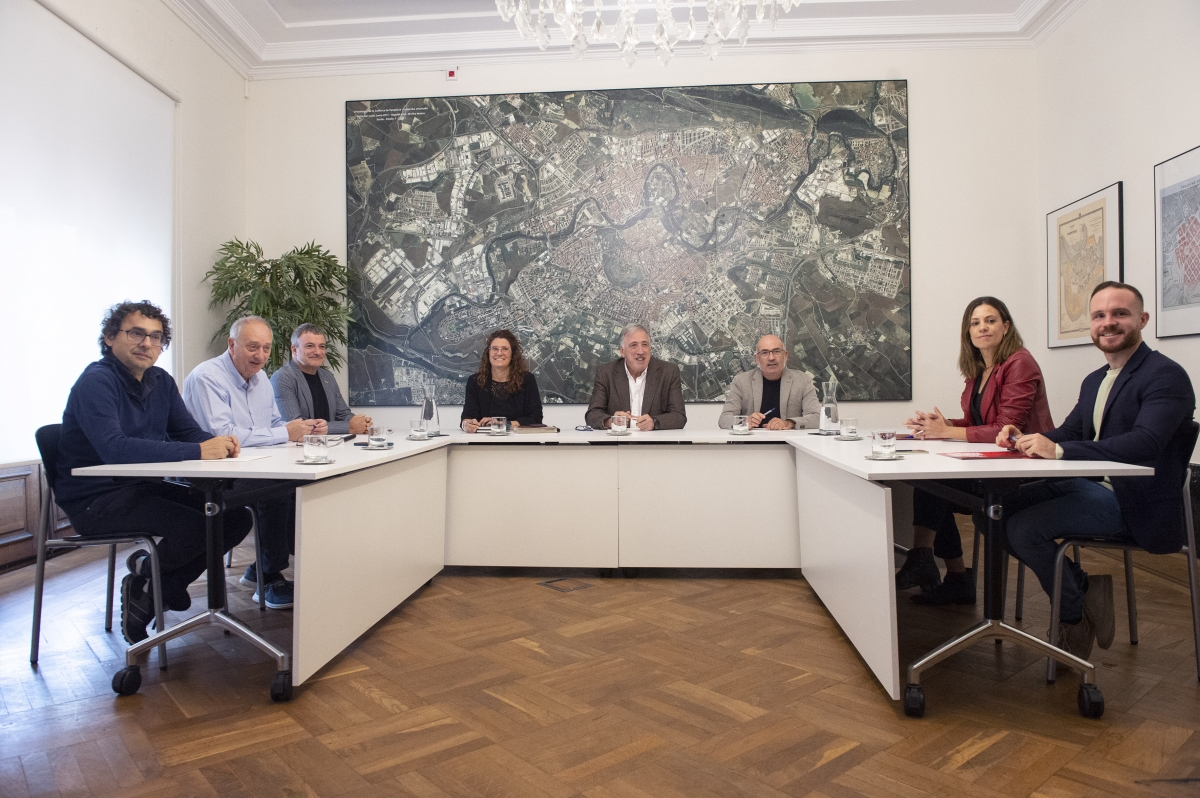 EH Bildu destaca la "buena sintonía" en la apertura de la negociación de los presupuestos de Pamplona para 2027 con Geroa Bai, Contigo-Zurekin y PSN