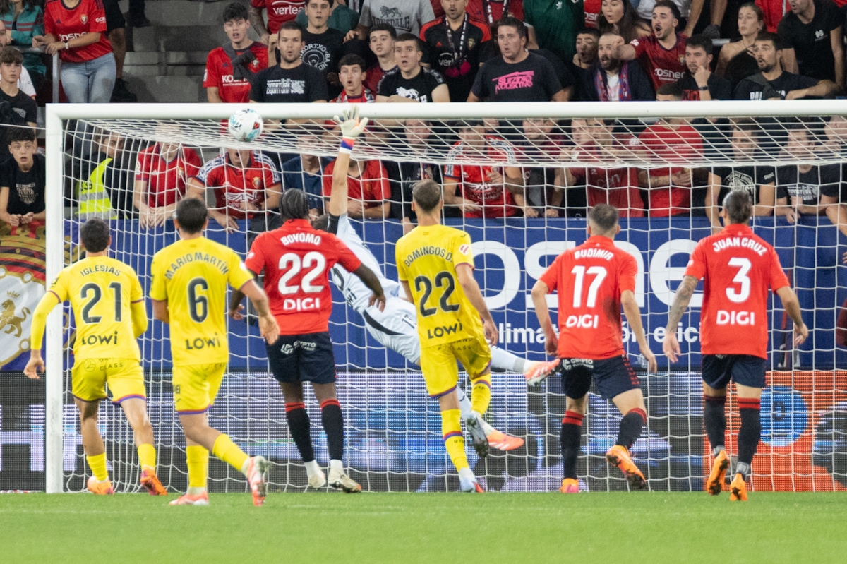 Osasuna logra una importante victoria en casa ante el Getafe gracias a un gol de Catena in extremis 2-1