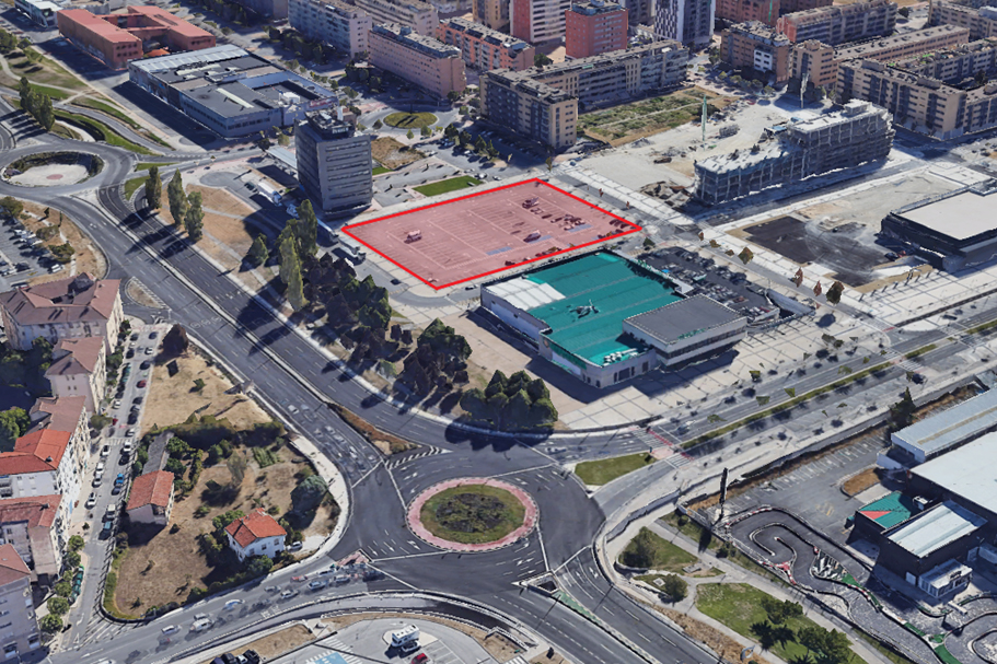 Pamplona modifica el planeamiento para convertir un aparcamiento en Buztintxuri en 80 viviendas protegidas y una plaza 