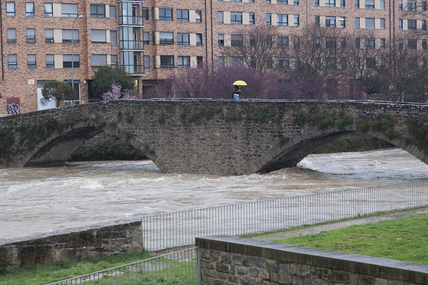 Navarra activa el nivel 0 del Plan de Emergencia ante el riesgo de inundaciones por la crecida de los ríos