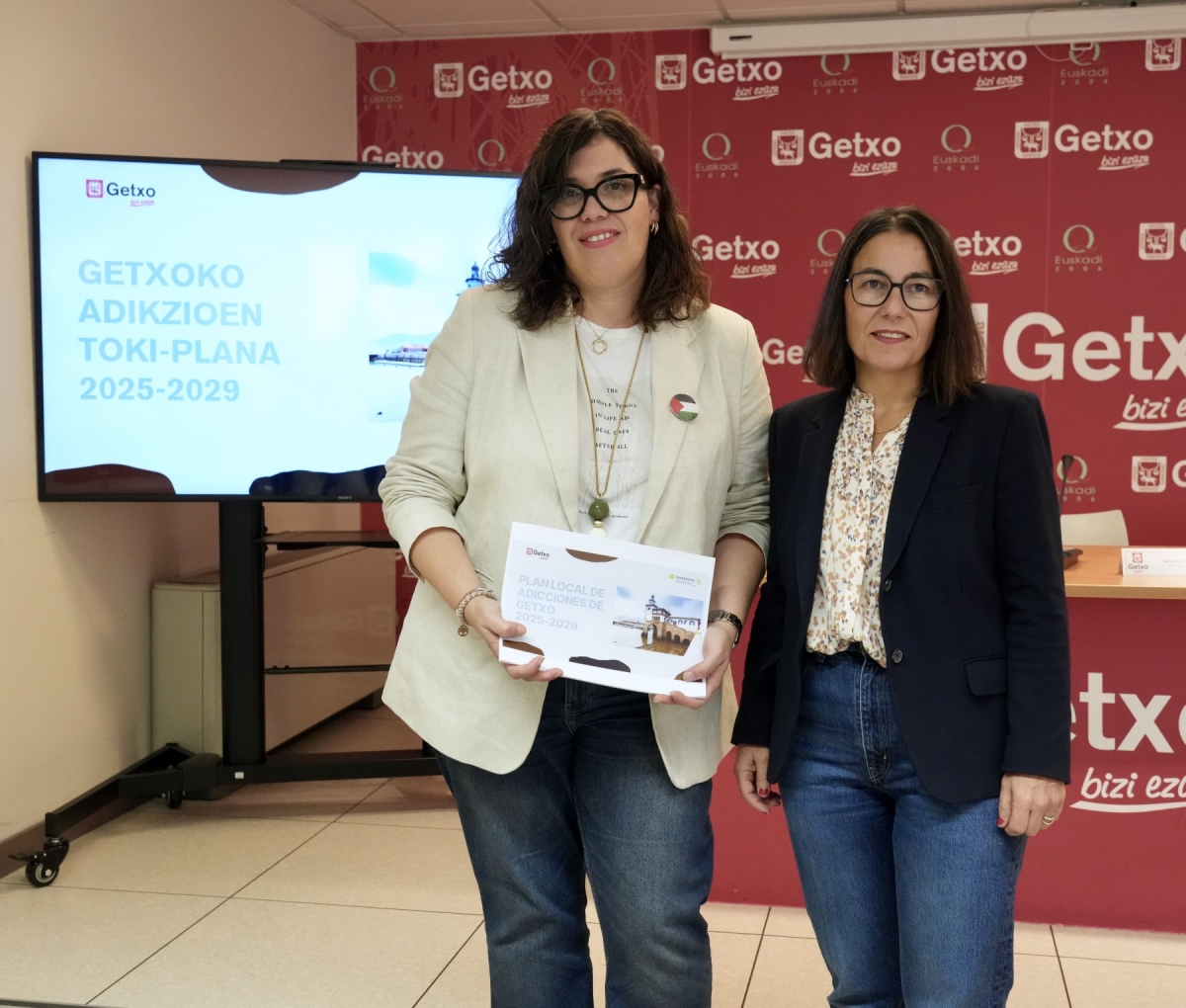 Getxo presenta su I Plan Local de Adicciones 2025-2029 con 40 acciones para frenar el consumo de drogas 