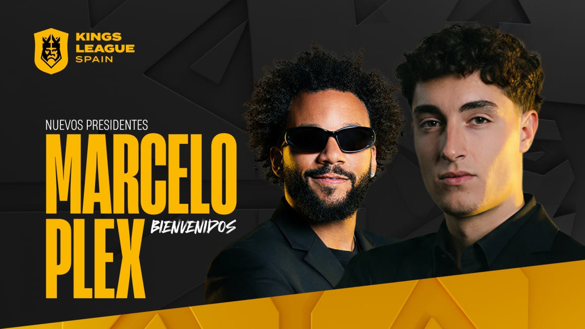 Marcelo y Plex aterrizan en la Kings League Spain: la liga de Piqué se globaliza con copa europea y mundial de naciones 