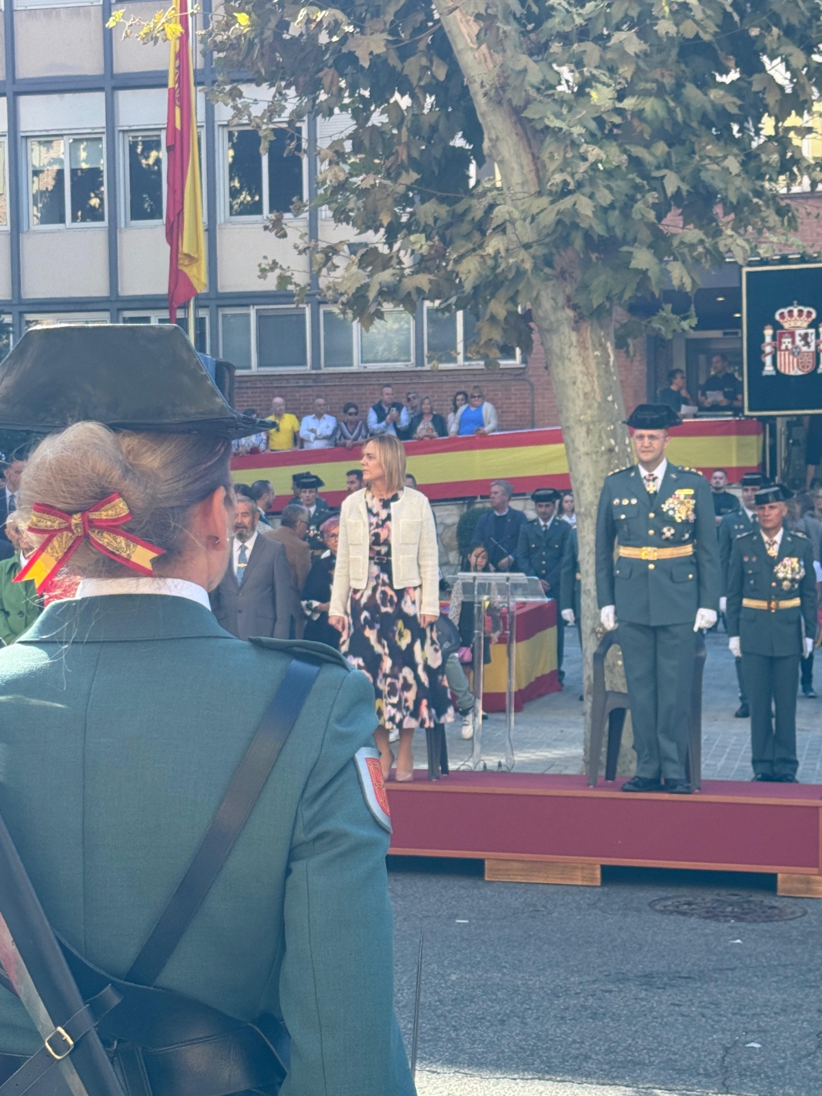 Alicia Echeverría asegura que la “pasarela” para agentes de la Guardia Civil “tiene complejidades jurídicas”