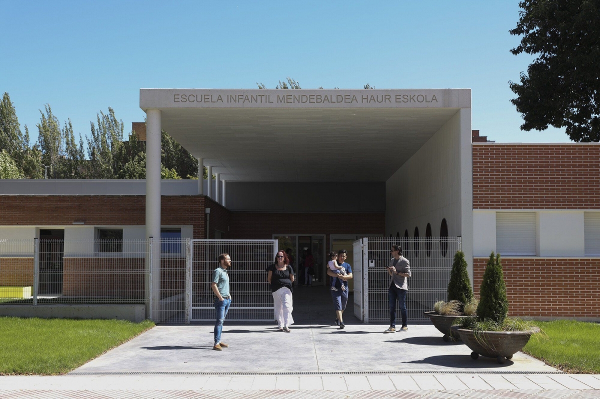 La demanda de escuelas infantiles en euskara en Mendebaldea pasa del 0 % al 42,41 % tras incorporarse la oferta en este 