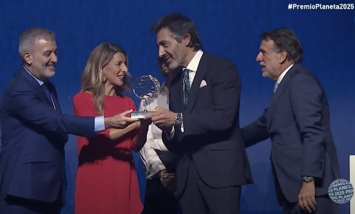 Juan del Val gana el Premio Planeta 2025 con 