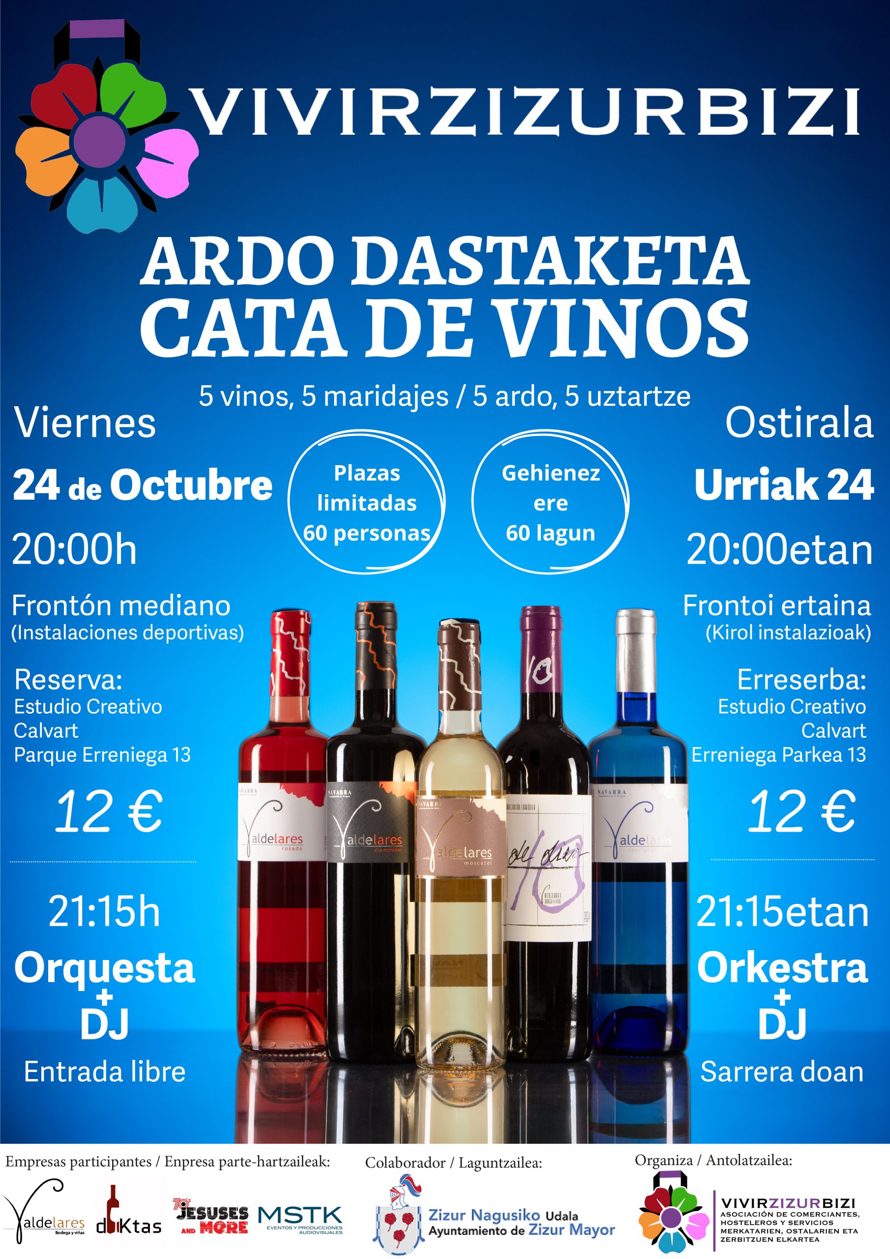 Cata de vinos en Zizur Mayor: una experiencia para los sentidos