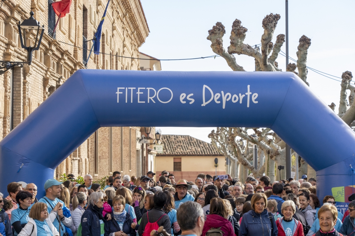 Récord de participación en Fitero con 928 personas en la VI Marcha contra el cáncer