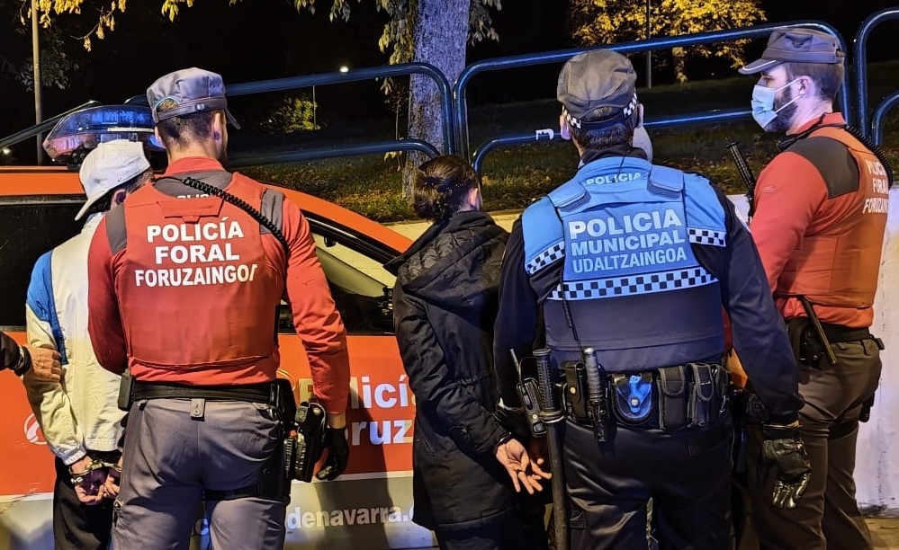 Dos detenidos en Pamplona por quebrantar una orden de alejamiento de un inmueble ocupado en Aranzadi