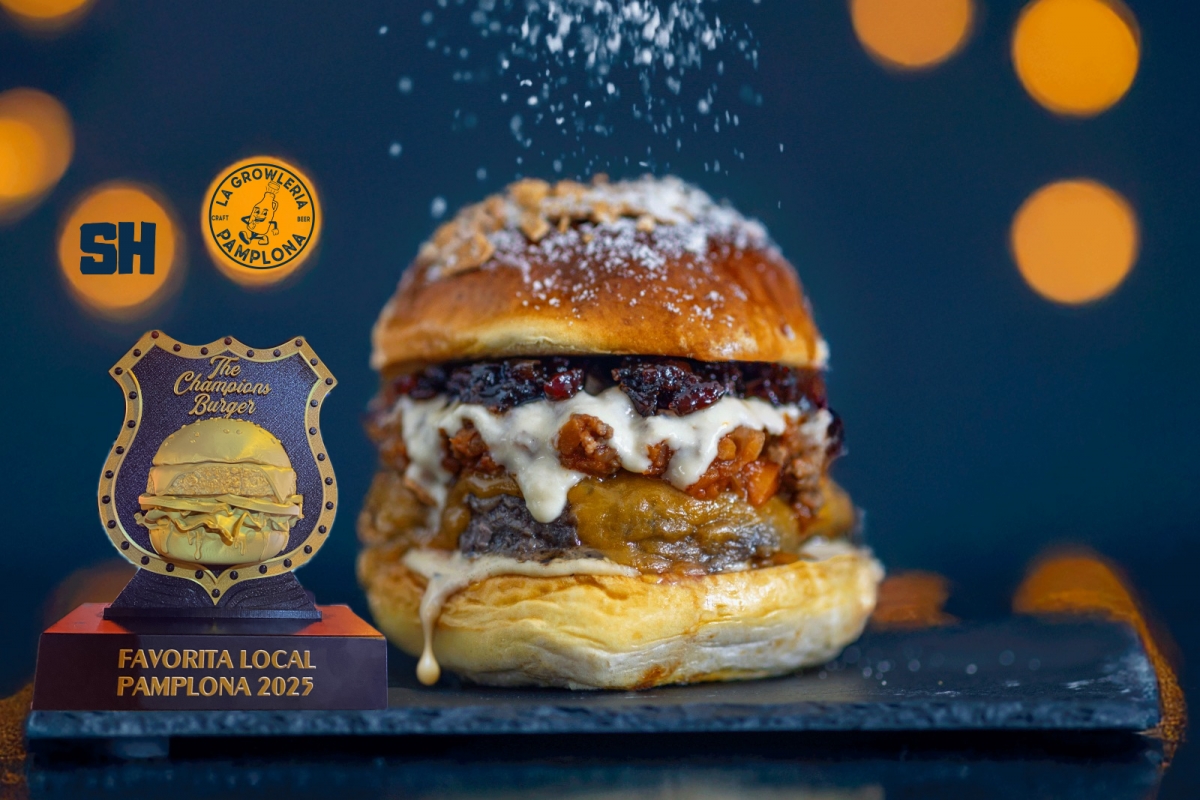 ‘Lady Lasagna’, de La Growleria y Siempre Hambrientos elegida la mejor burger local en The Champions Burger Navarra 2025