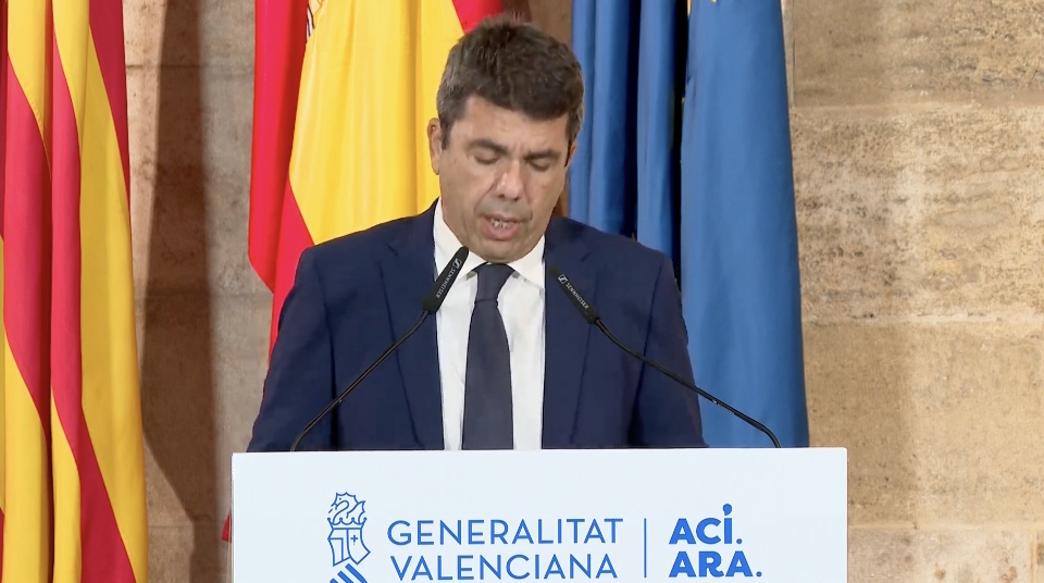 Mazón dimite como presidente de la Generalitat tras la presión política y social