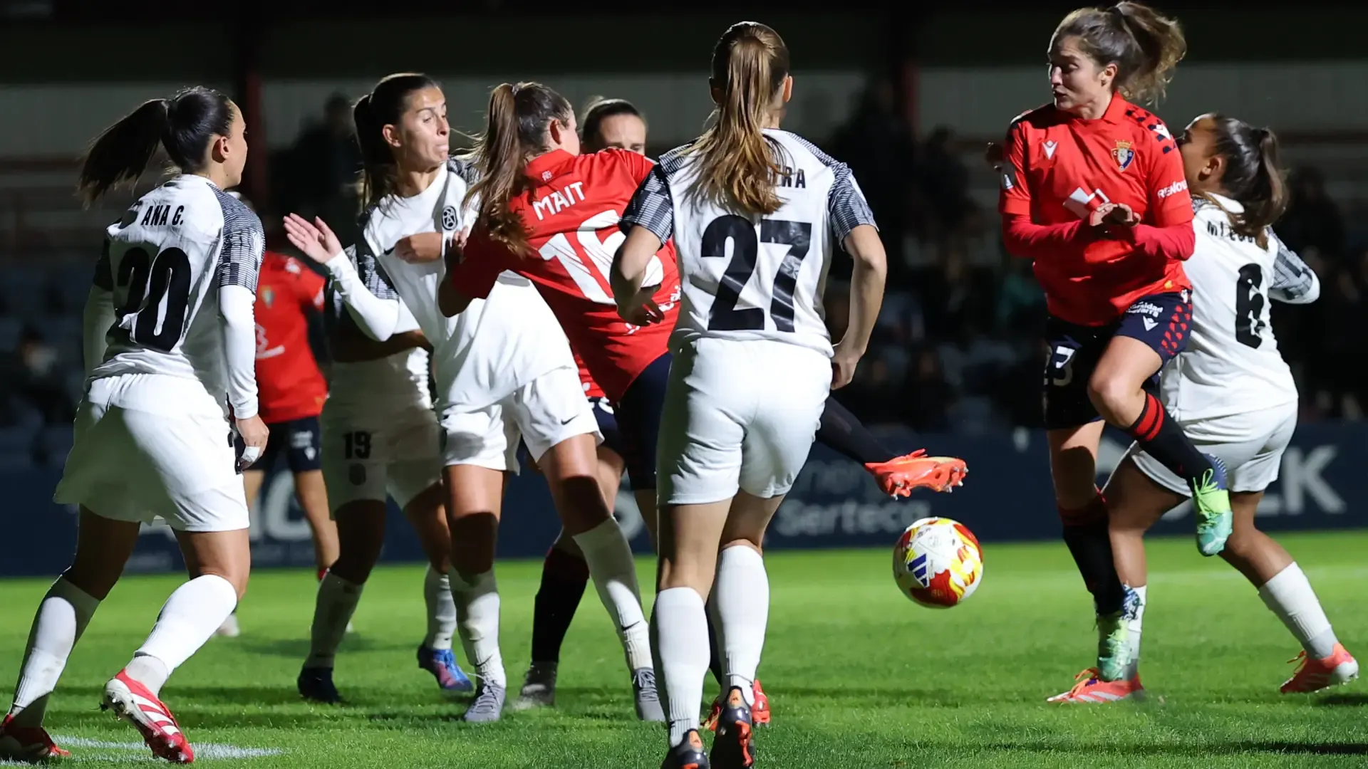 Osasuna Femenino cae eliminado de la Copa de la Reina tras un contundente 0-3 frente al Badalona Women en Tajonar