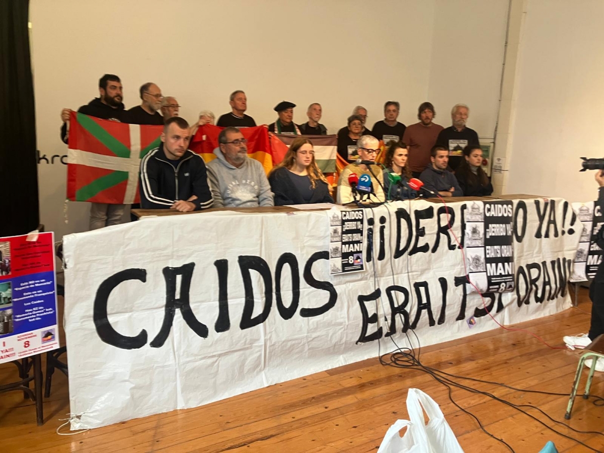 Las asociaciones memorialistas recurren el concurso de Los Caídos y exigen su anulación