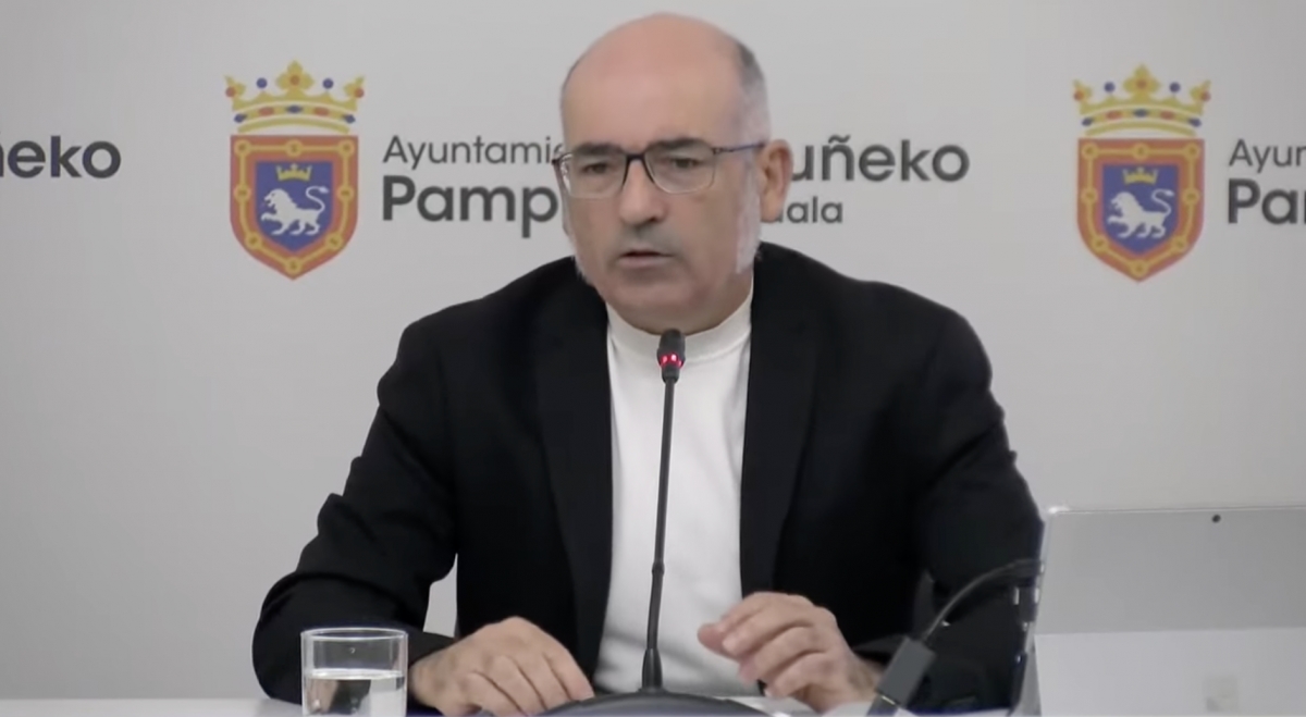 Abaurrea defiende que Pamplona sea capital mundial de la Pelota Vasca «por méritos propios» 
