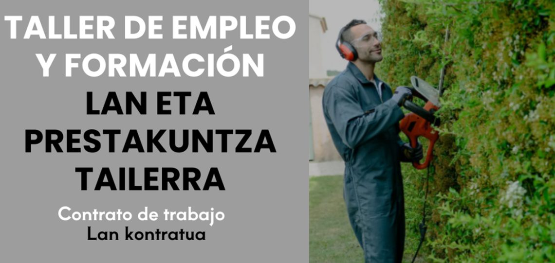 Taller de empleo en Tafalla: Pintura y jardinería para la mejora de la empleabilidad local