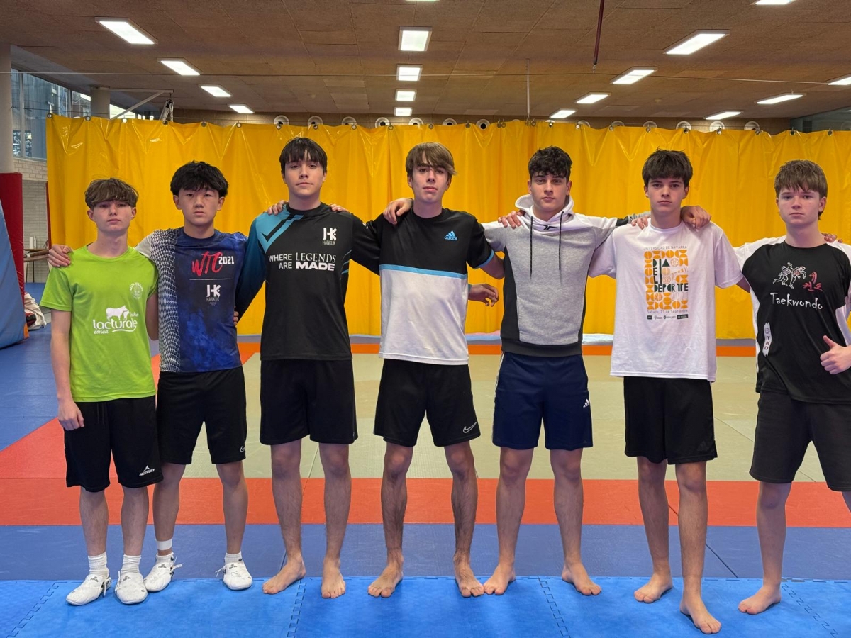Siete taekwondistas navarros competirán este sábado en el Open Nacional de Miranda de Ebro