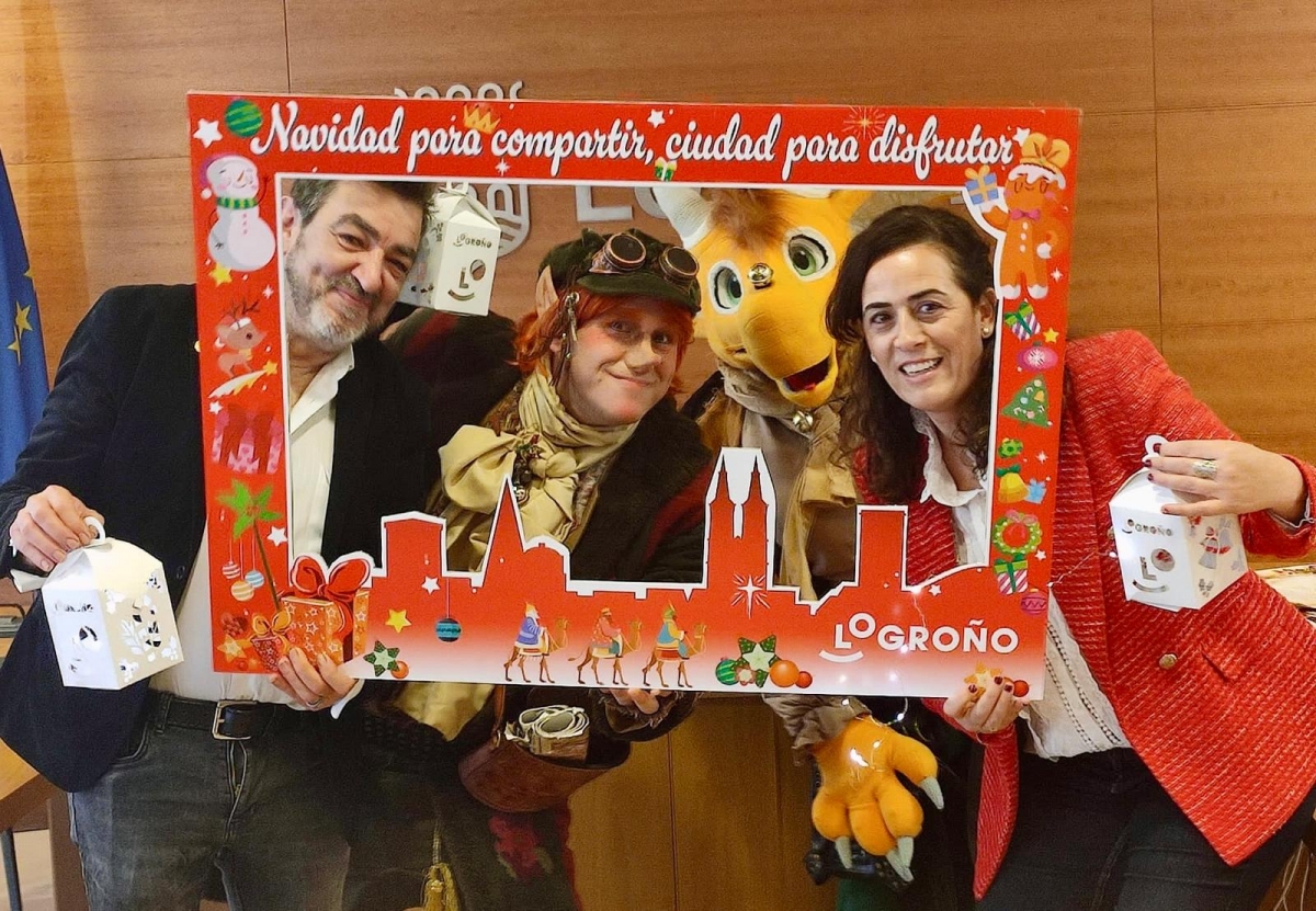 Logroño activa su Navidad más “amplia y diversa” con Perseido, luces led y un belén monumental
