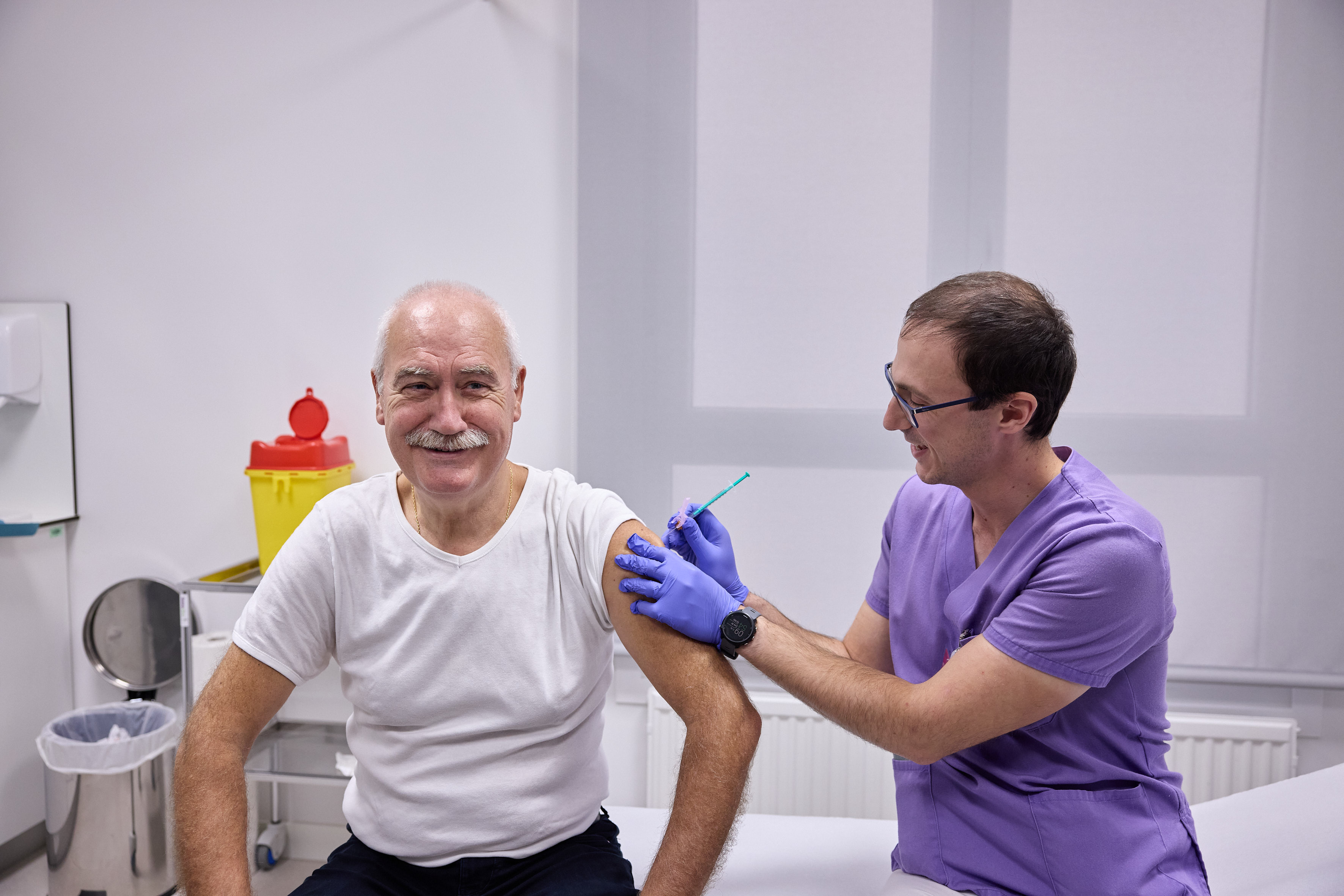 Salud abre puntos de vacunación de la gripe sin cita previa en Pamplona y Estella-Lizarra