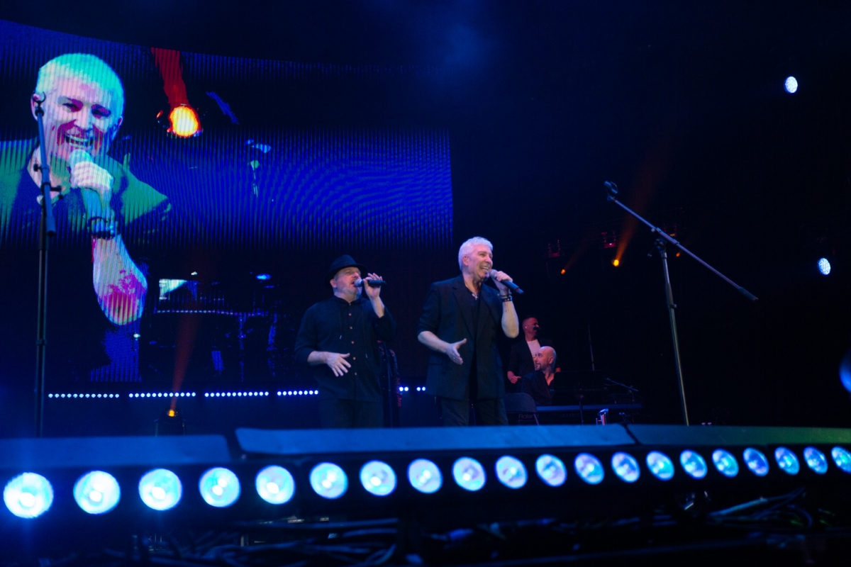 [GALERIA] Las dos voces de los Pecos hicieron historia en el Navarra Arena