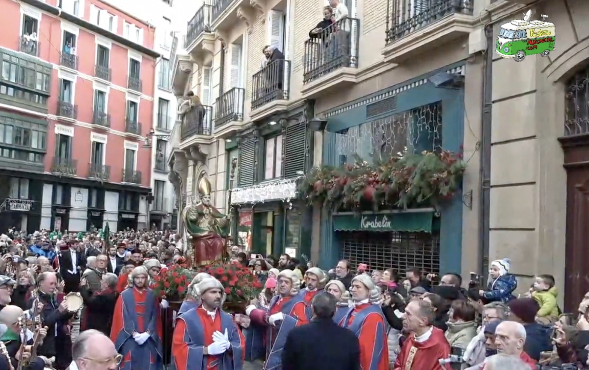 «Un extranjero trajo la fe a Pamplona»: el arzobispo Roselló reivindica en San Saturnino una fe vivida «sin miedo»