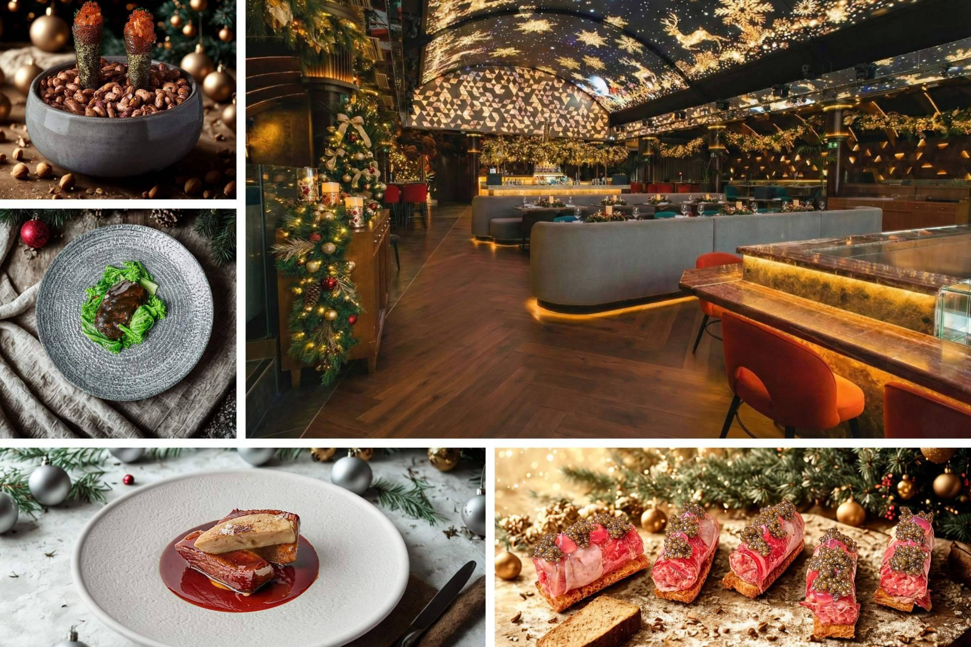 Quintoelemento, la parada obligatoria de la Navidad madrileña; gastronomía, luces y espectáculo