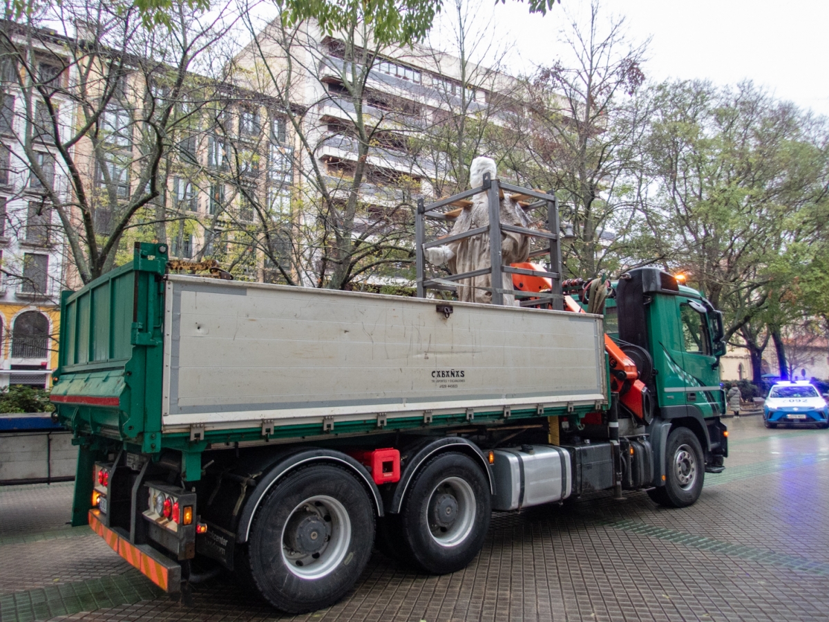 El miércoles comenzarán las labores de vallado para las obras de reurbanización del paseo de Sarasate