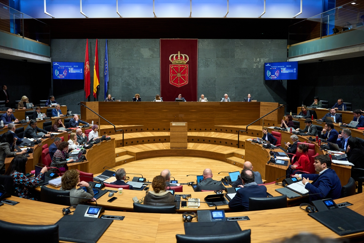 Los parlamentarios navarros se suben el sueldo un 1,5% en 2026, y podrían llegar al 2% en función del IPC