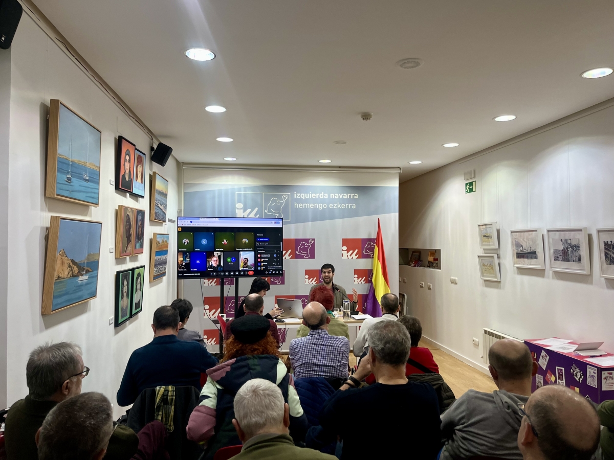 IUN-NEB se vuelca en la Huelga General del 11 de noviembre y llevará el Frente Amplio a Navarra