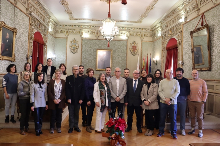 Tudela homenajea a sus trabajadores municipales jubilados
