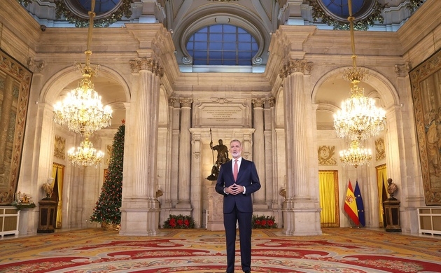 El Rey Felipe VI apela en su mensaje navideño a  